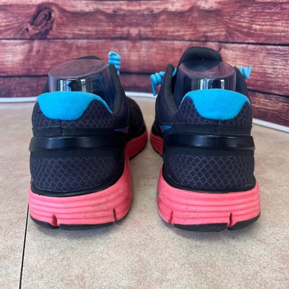 Nike Lunarglide+ 3 Running Shoes Low Top Lace Up Mesh Sneakers - Picture 4 of 10